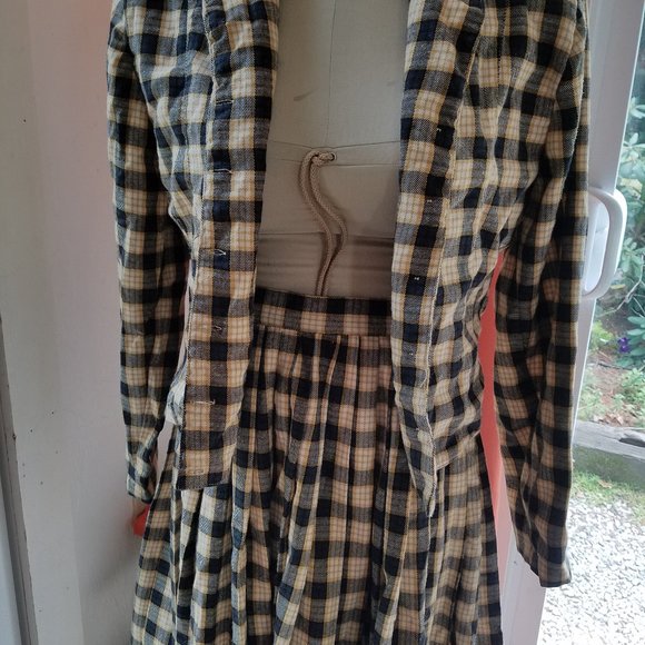 AMAZING RARE 90s YELLOW SKIRT SUIT CHER CLUELESS - Picture 4 of 12